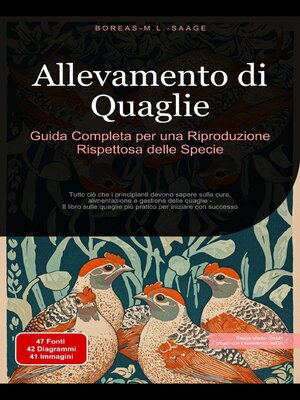 cover image of Allevamento di Quaglie